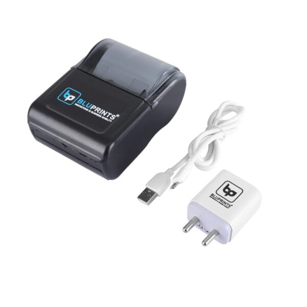 Blueprints Pragati Regular 2600 Bluetooth Enabled Mobile Thermal Printer ( 3 inch / 80 mm ) - Googie Store India
