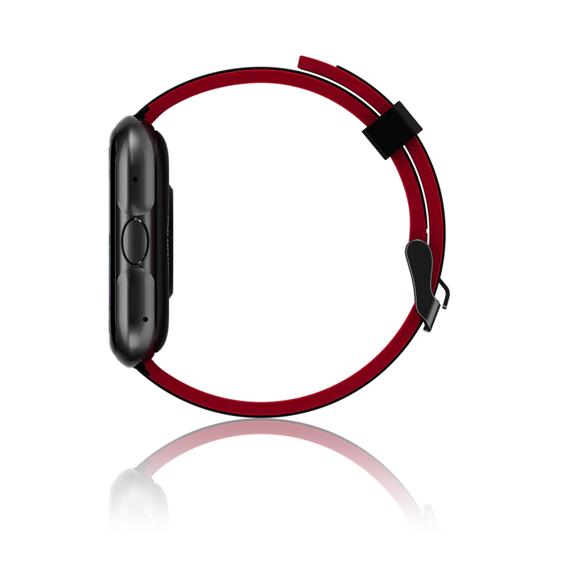 Playfit Dial 3 Pro Red Smart Watch 1 Pcs - Googie Store India