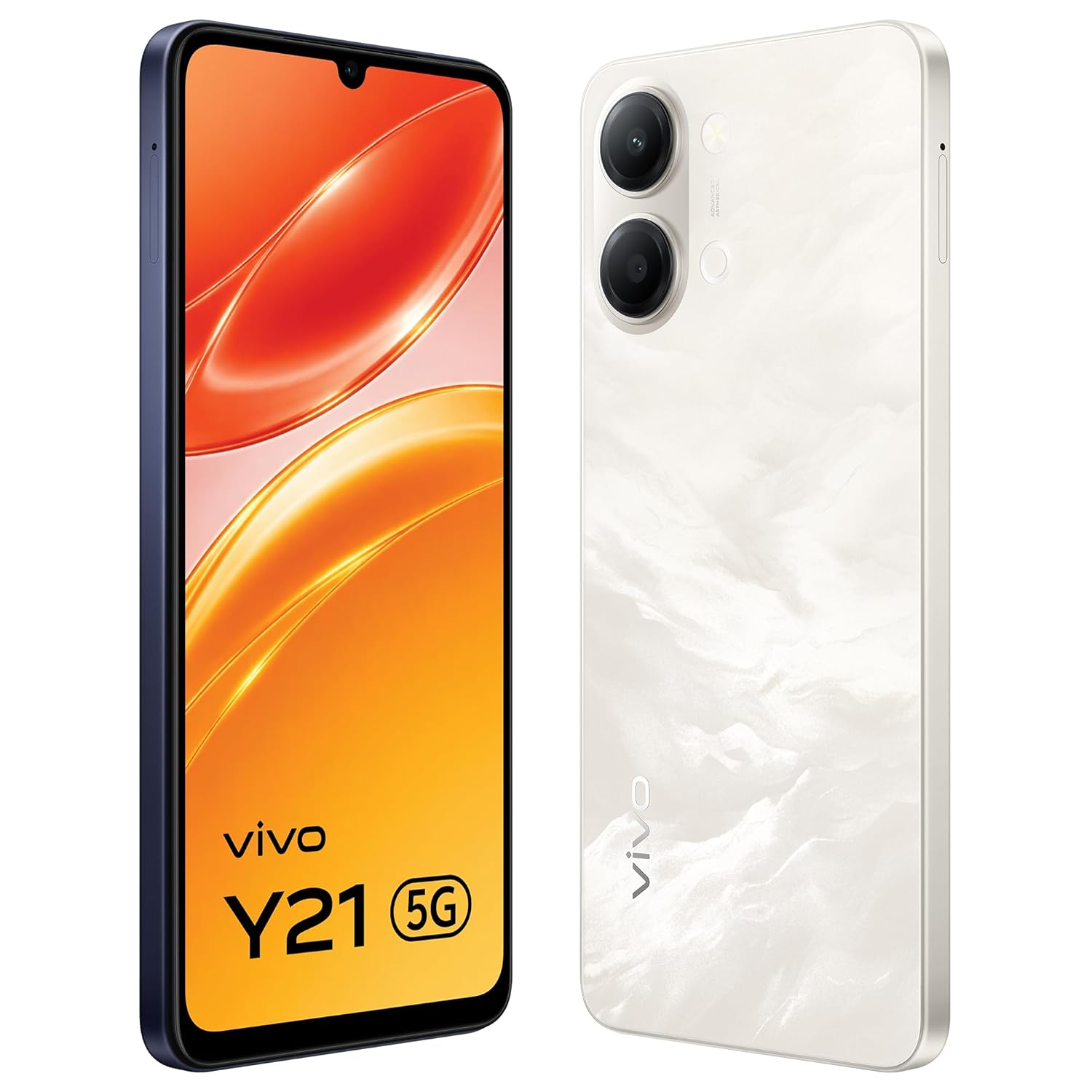 Vivo Y21 5G (Champagne Gold, 6GB RAM, 128GB Storage) - Googie Store India